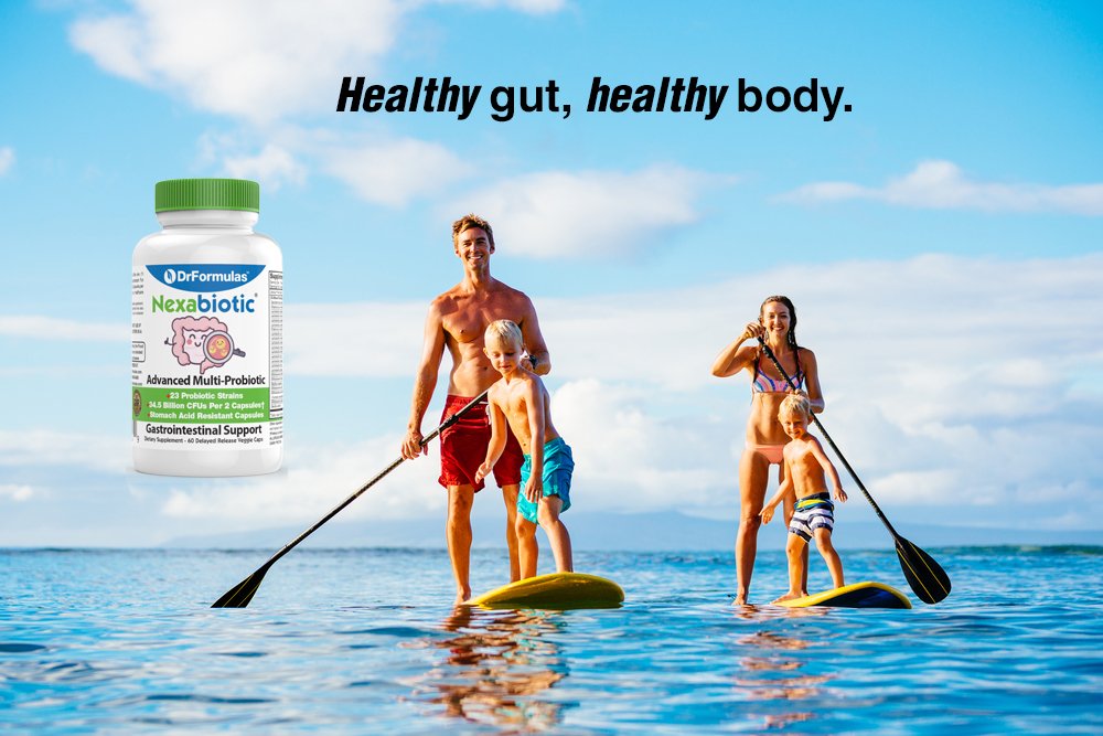 DrFormulas Nexabiotic 23 Multi Probiotic for Women and Men - Dr. formulated with Lactobacillus Acidophilus, Bifidobacterium Infantis, Saccharomyces Boulardii, 17.25 Billion CFUs DrFormulasAu supplements