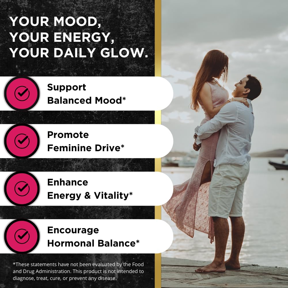 UNALTERED Hormone Balance & Mood Support for Women - Naturally Supports Hormonal Balance & Energy with Tribulus Terrestris & Red Maca Root Extract - Dietary Supplement - 90 Vegan Capsules UNALTEREDAu supplements