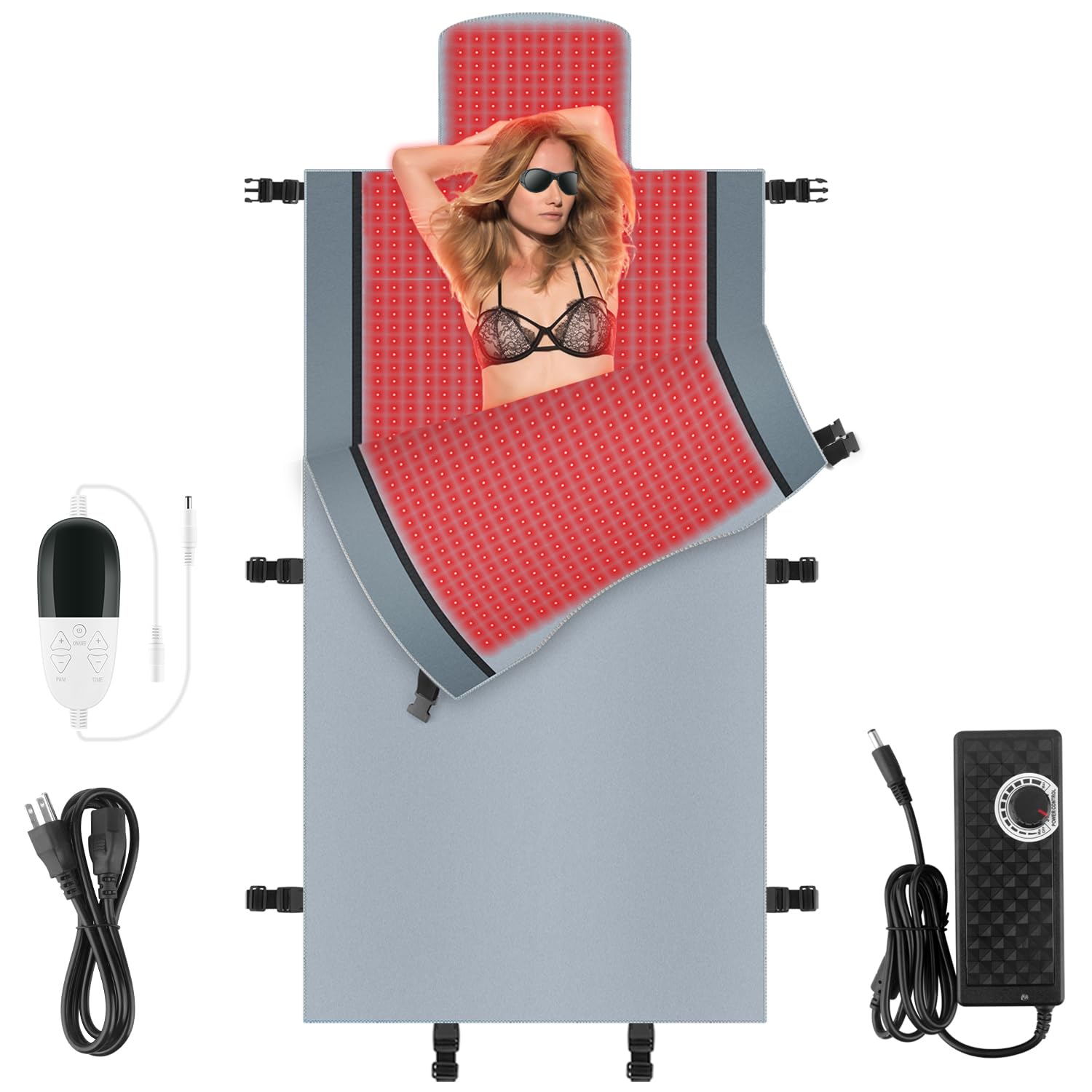 Red Light Therapy for Body - Full Body Red Light Therapy Mat, 71.0x33.33in, 2570Pcs KaoudtAu supplements