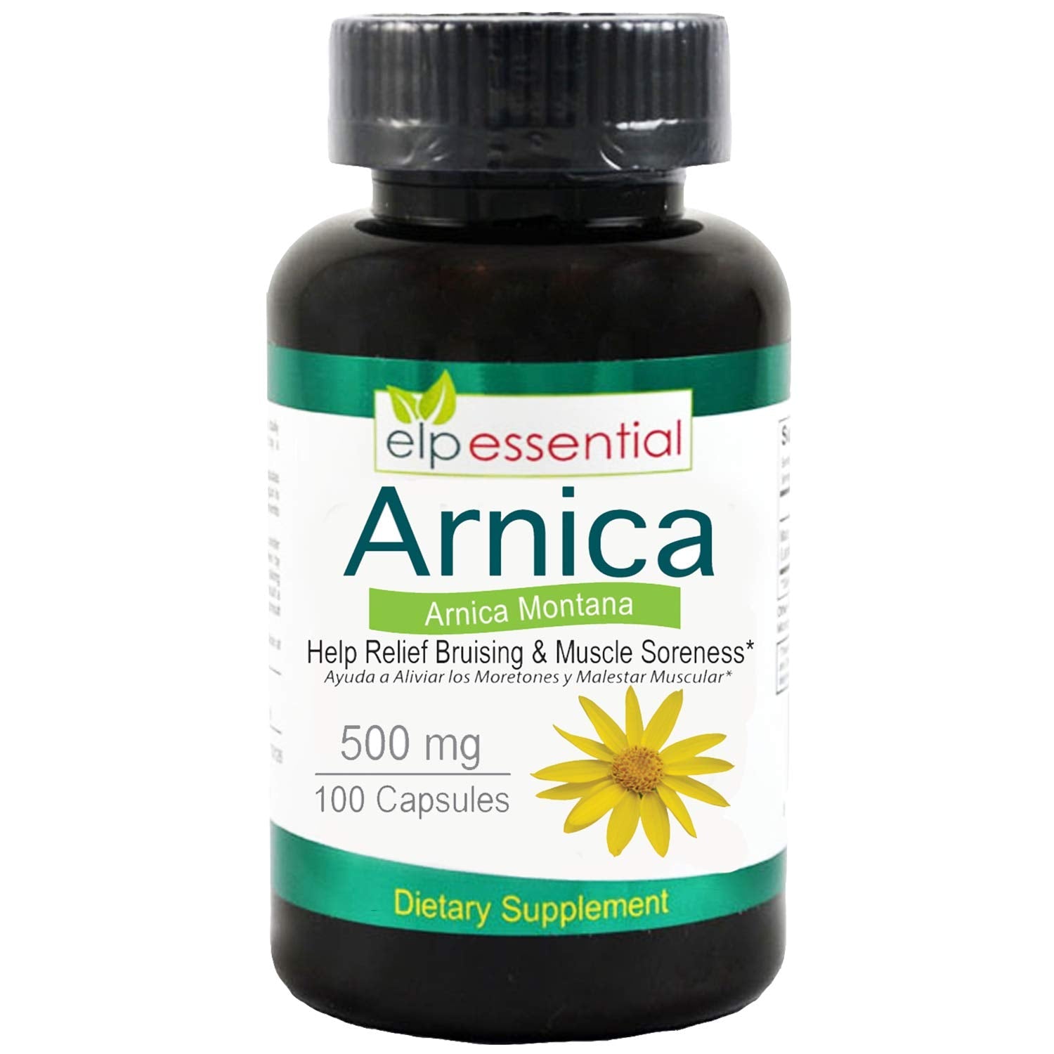 ELP ESSENTIAL Arnica Montana Capsules 100 Capsules ELP ESSENTIALAu supplements