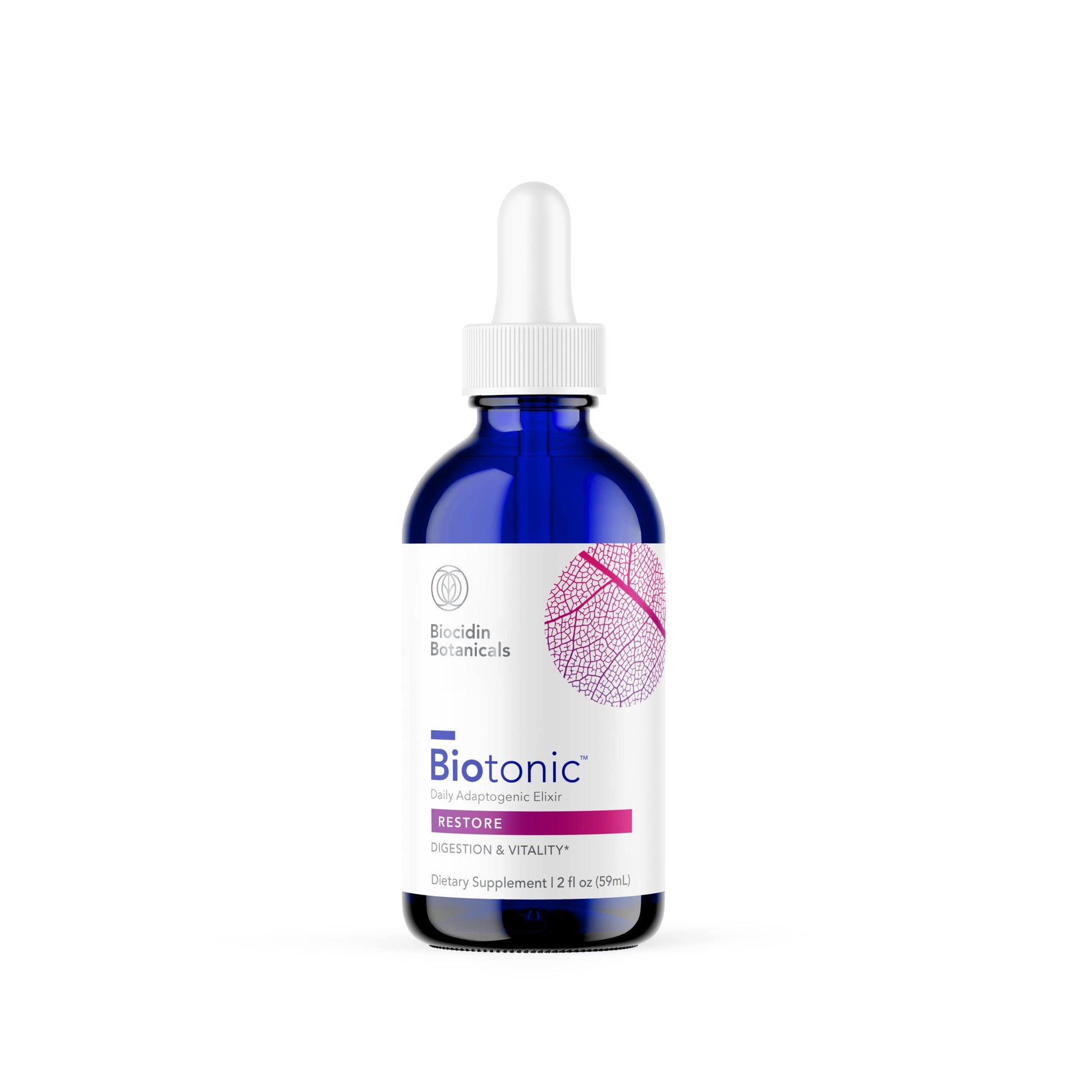 Bio-Botanical Research Biotonic Adaptogenic Tonic - Liquid Tincture Drops Adaptogen Supplement to Help Restore Energy & Help Reduce Occasional Fatigue - Herbal Elixir for Immune Support (2 oz) Bio-Botanical ResearchUS supplements