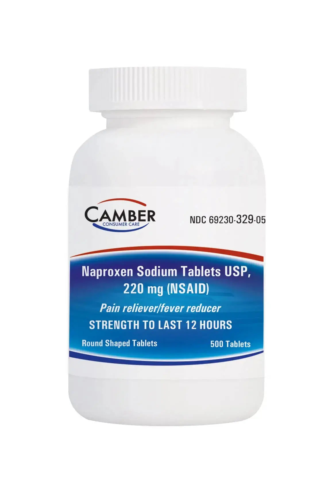 Camber Naproxen Sodium, 220 mg - Pain Reliever and Fever Reducer (500 Count) CAMBER PHARMACEUTICALS, INCAu supplements