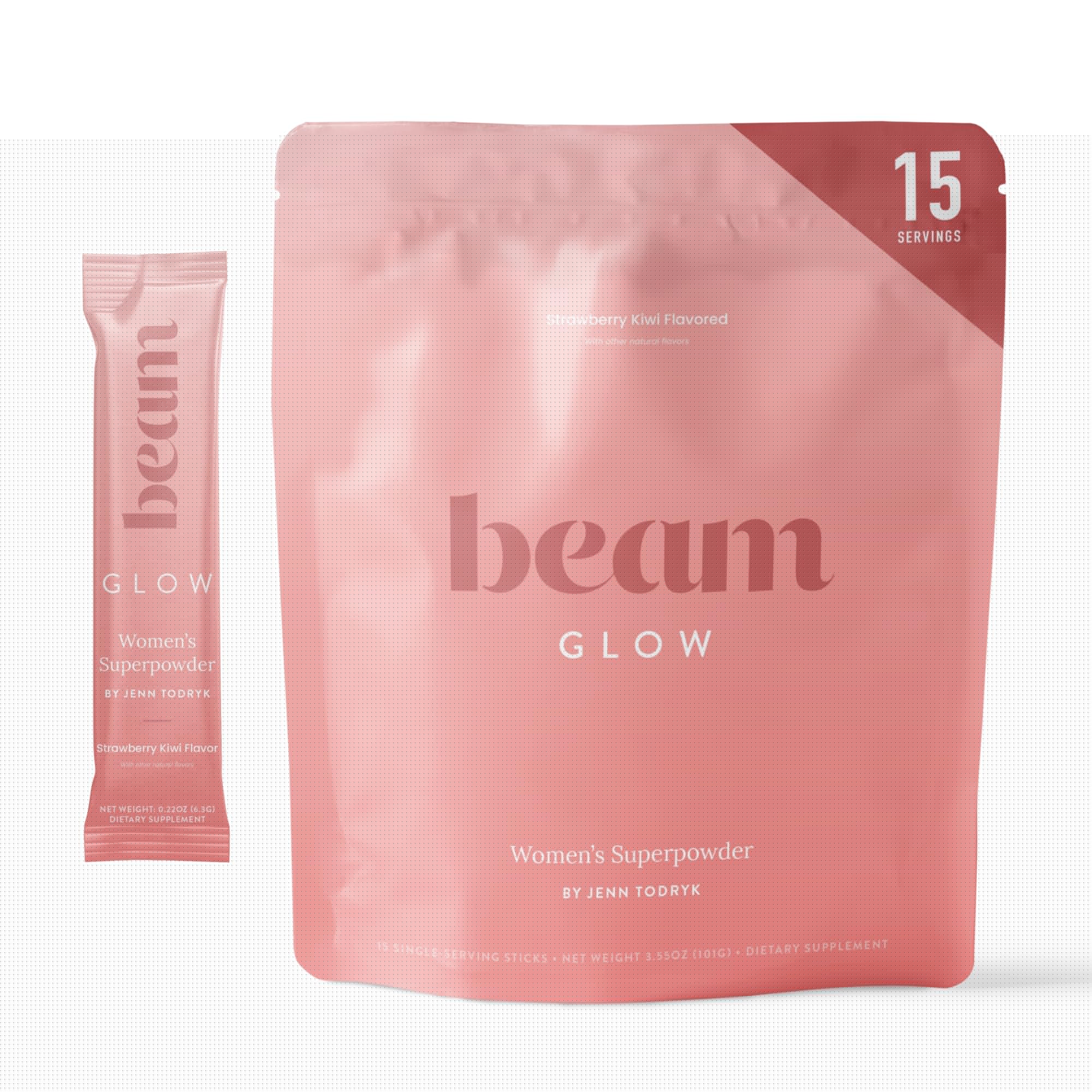Beam Glow Hormone Balance Supplement for Women – Cortisol Supplement for Women, PMS Relief Supplement, Perimenopause & PCOS Support, Womens Vitamins, Thyroid Support with Ashwagandha & Selenium BeamAu supplements