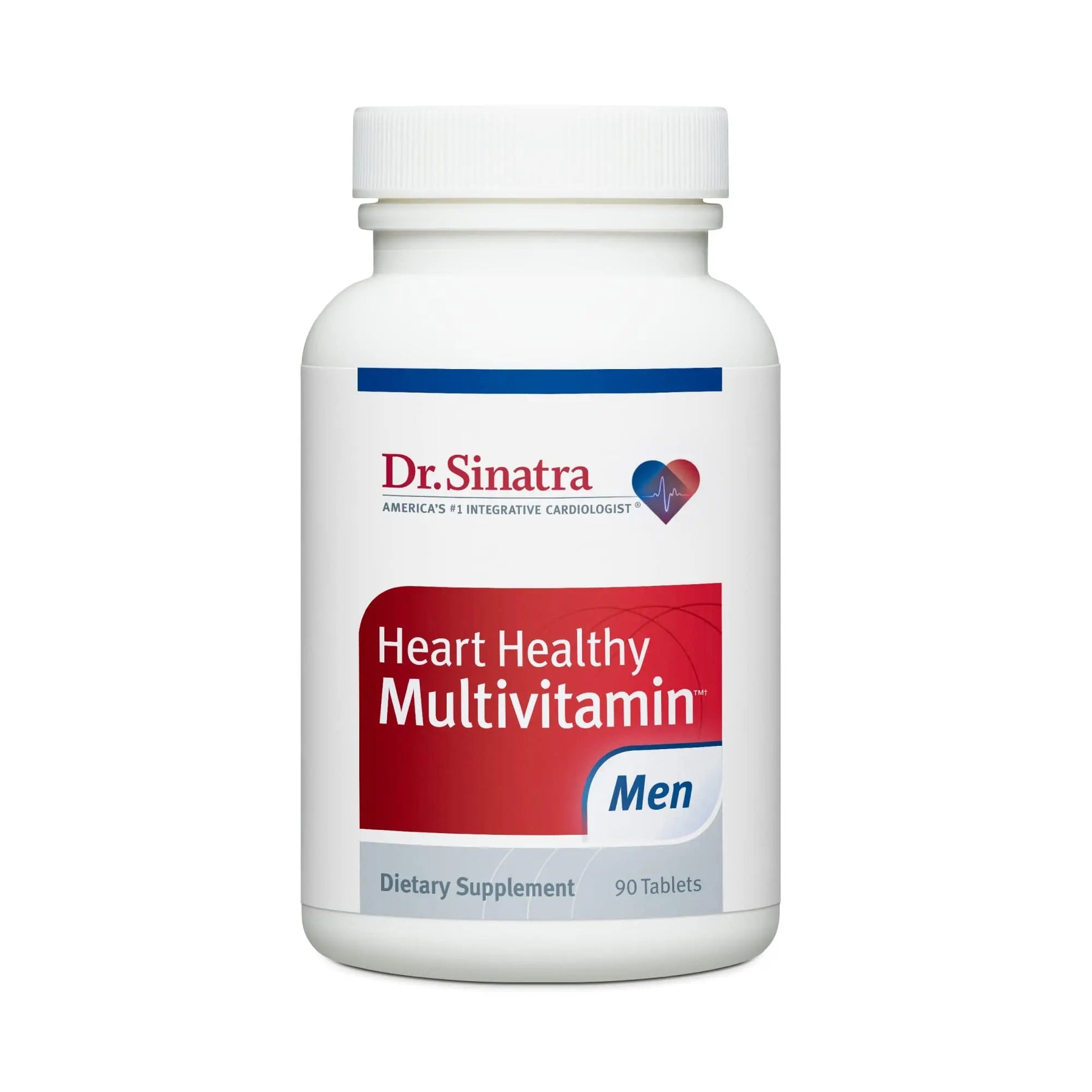 Dr. Sinatra Heart Healthy Multivitamin for Men with Vitamin D 1000 IU, A, B12, C, E, and Zinc, 90 Tablets (30-Day Supply) Dr. SinatraAu supplements