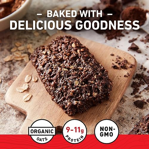 CLIF BAR - Chocolate Brownie Flavor - Made with Organic Oats - Non-GMO Clif BarUS supplements