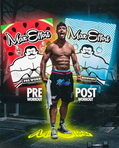 MAX EFFORT Muscle - Pre Workout Supplement, Energy and Focus, Insane Muscle Pump MAX EFFORTUS supplements