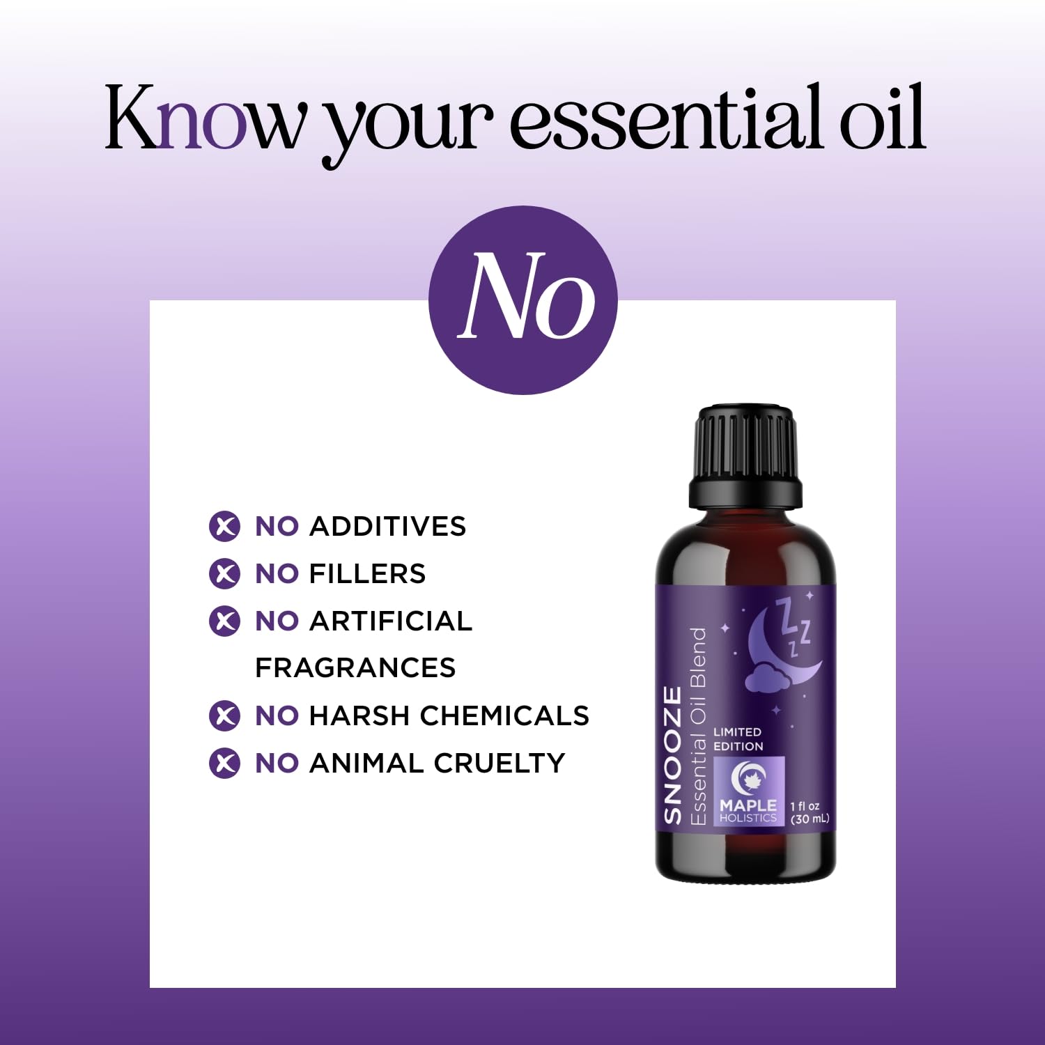 Sleep Essential Oil Blend for Diffuser - Snooze Blend Essential Oil for Sleep with Roman Chamomile Maple HolisticsAu supplements