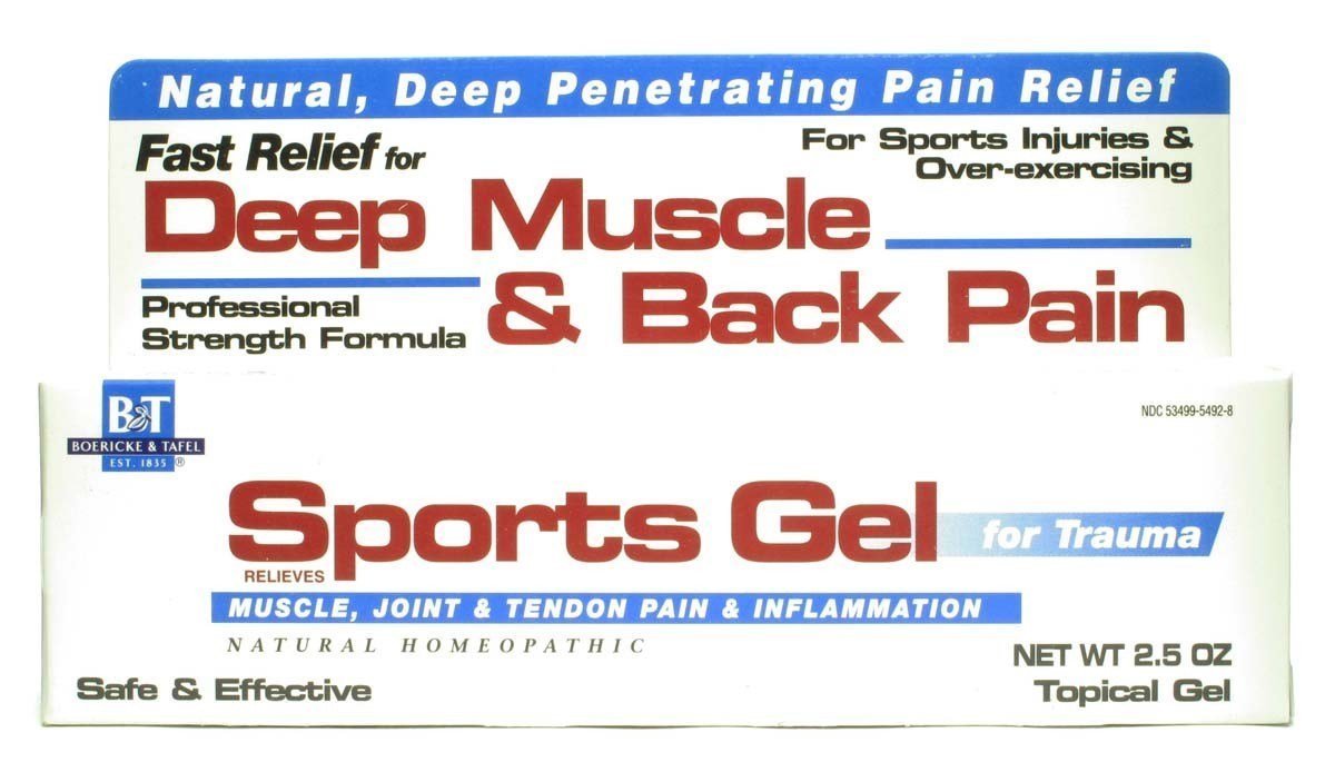 Natures Way B&T Sports Gel Boericke & TafelAu supplements
