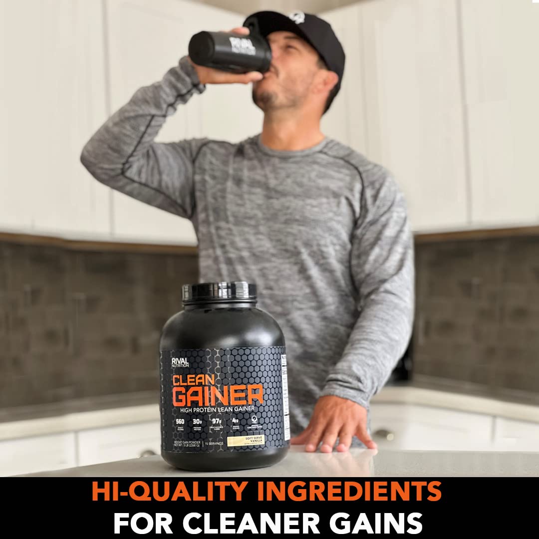 Rivalus Clean Gainer - Cookies & Cream, 5lbs RivalusUS supplements