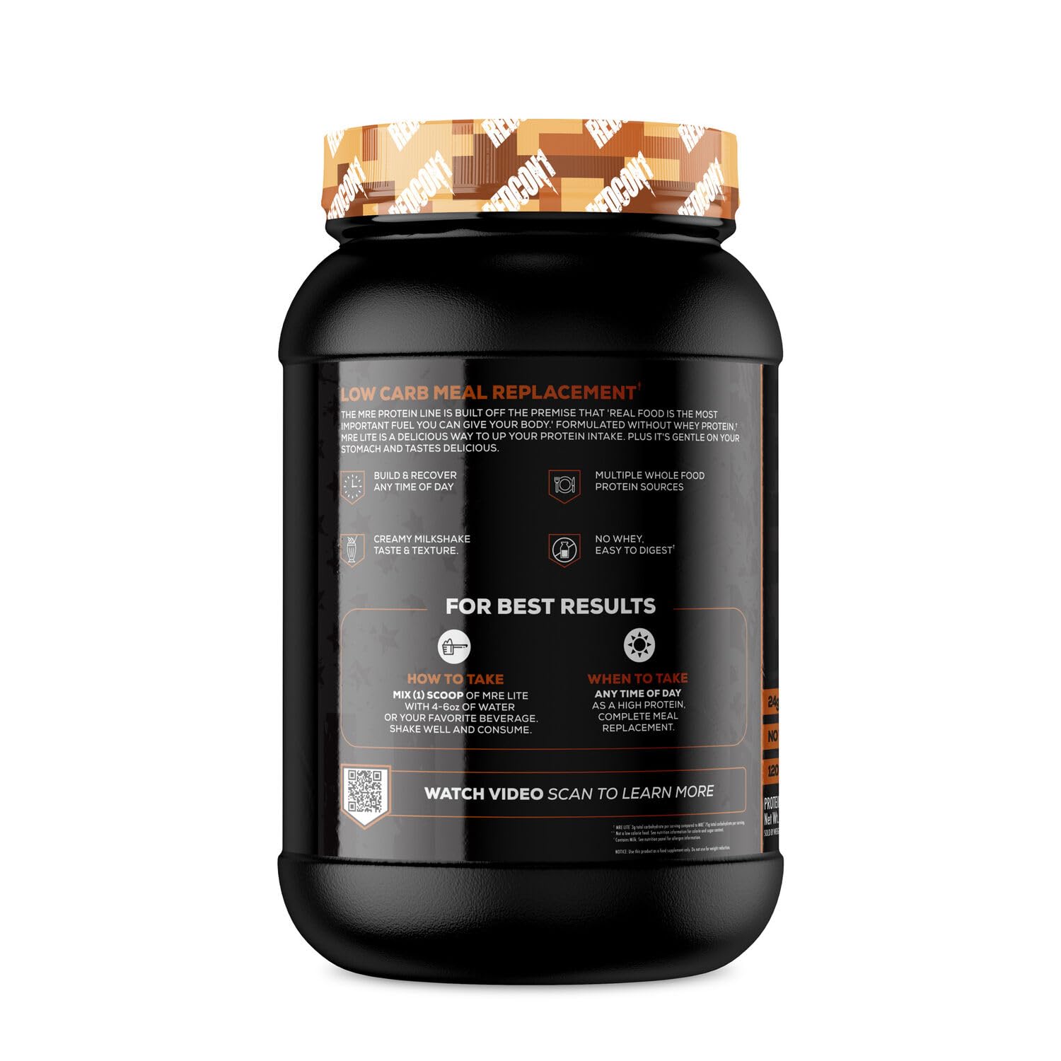 REDCON1 MRE LITE - Peanut Butter Cookie - 1.92 lb. REDCON1US supplements