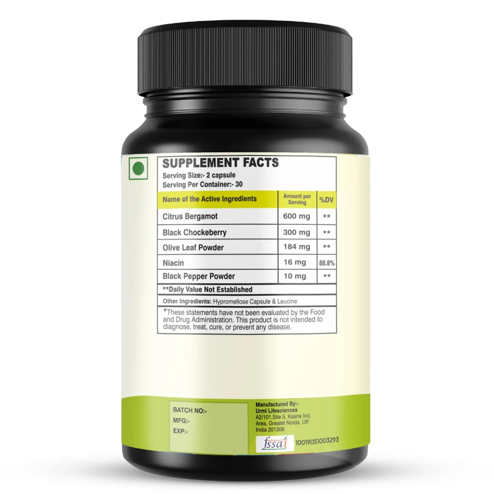 SETNUTRA Well From Within 5 in 1 Citrus Bergamot Supplement with Black Chokeberry Olive Leaf Niacin & Black Pepper | Heart Health Support Antioxidant Boost | Non GMO Gluten Free Capsules (60 Count) SETNUTRA Well From WithinAu supplements