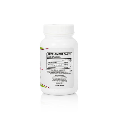 Leptin Syn3rgy (Green Tea, African Mango, Ginseng) - 60 Capsules Health As It Ought To BeUS supplements