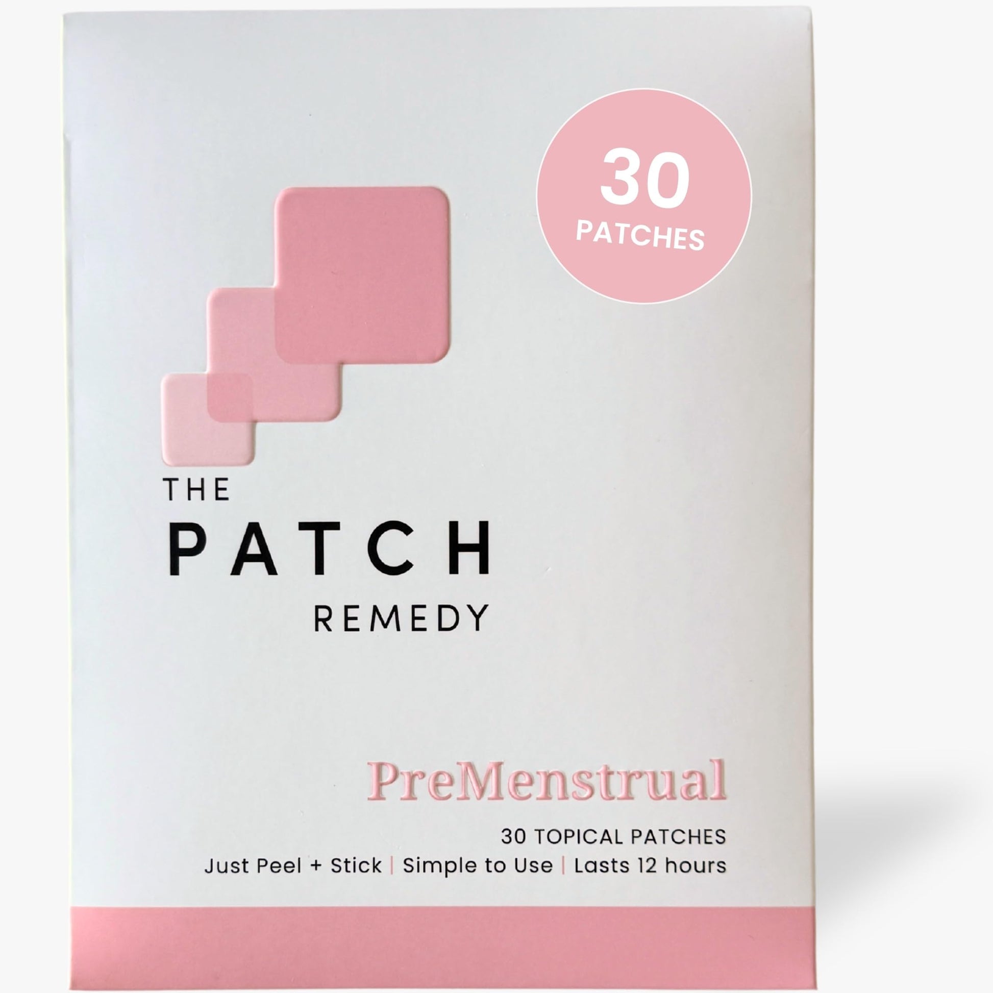 The Patch Remedy Pre Menstrual Patch | Chasteberry, Magnesium, Evening Primrose, Dong Quai, B6 & Vitamin E | 30 Patches The Patch RemedyAu supplements