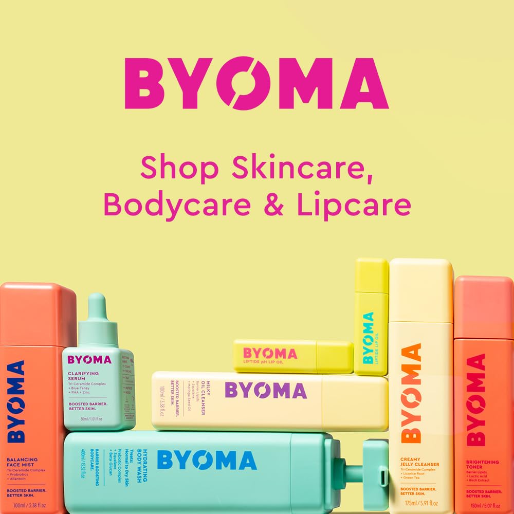 BYOMA Phyto-Mucin Glow Serum - Mucin Face Serum for Glass Skin - Plumps, Primes
