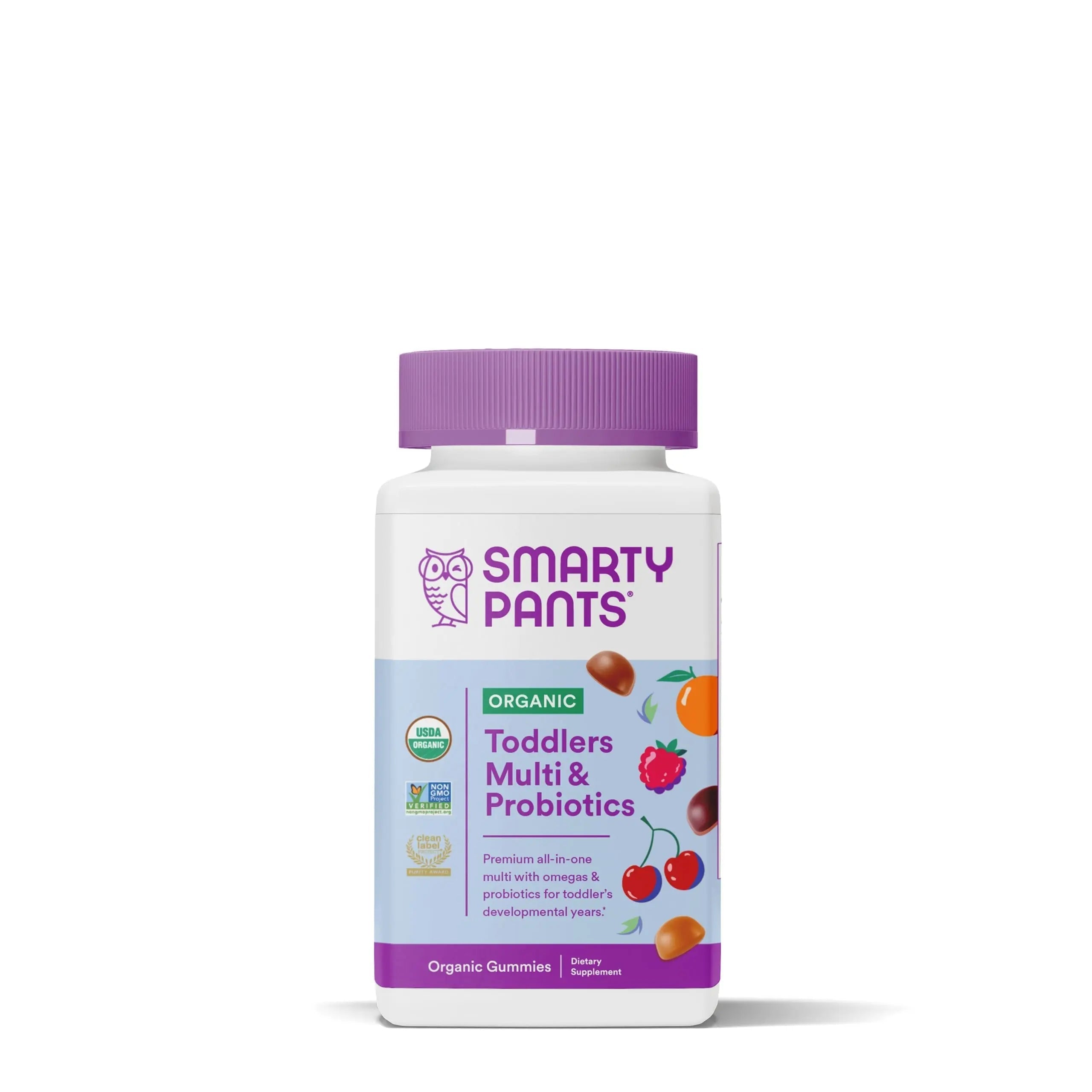 SmartyPants Organic Toddler Multivitamin Gummies: Probiotics & Kids Probiotic Immunity Gummies: Prebiotics & Probiotics for Digestive Health and Immune Support Supplement SmartyPantsAu supplements
