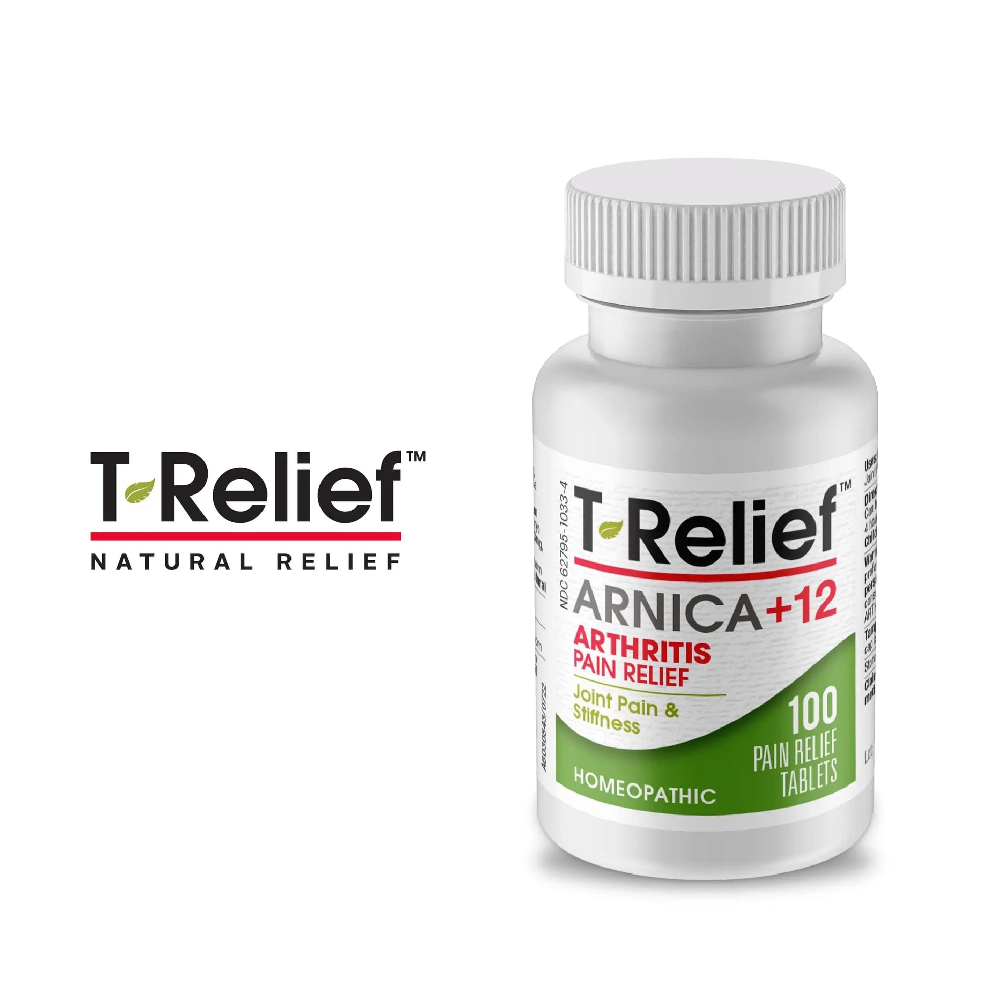 T-Relief Arthritis Arnica +12 Pain Relieving Natural Medicines Help Reduce Soreness Stiffness Aches & Pains in Joints Naturally - 100 Tablets (2 Pack) MediNaturaAu supplements