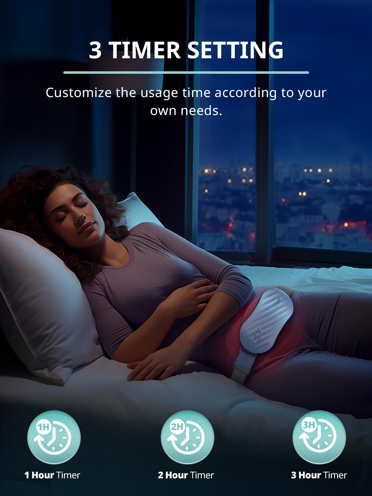 Slimpal AI Portable Heating Pad for Period Cramps, Smart AI Heat Chip, Electric Cordless Heating Belt for Back, Belly, Waist, Stomach, Menstrual Wearable Heating Pad Gifts for Girl Women Her Pink S2 SlimpalAu supplements
