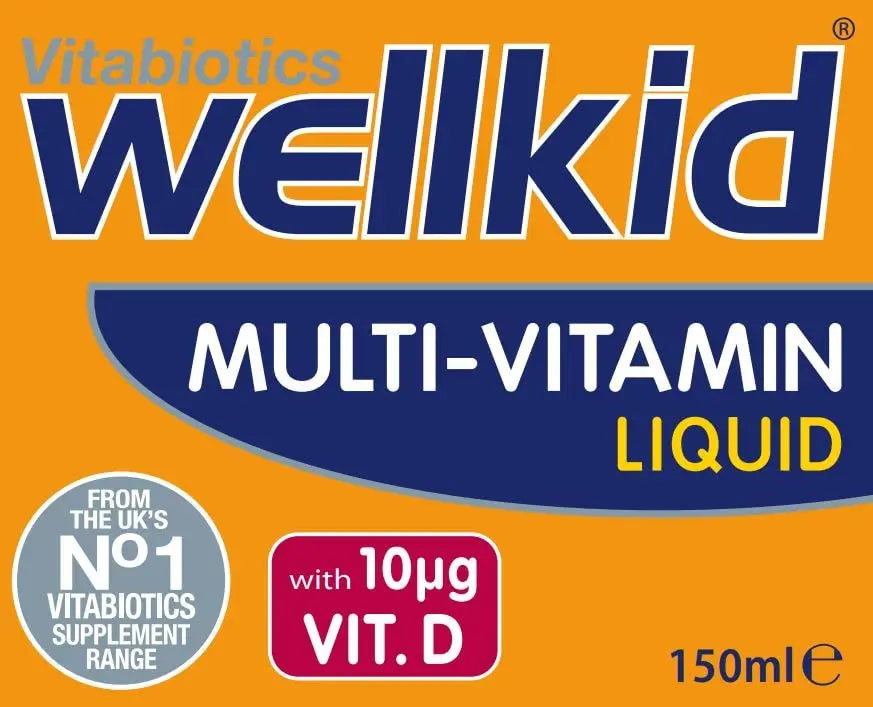 Wellkid by Vitabiotics Multi-Vitamin Liquid 150ml WellkidAu supplements