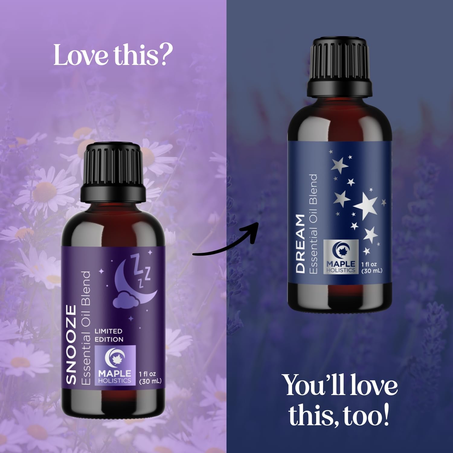 Sleep Essential Oil Blend for Diffuser - Snooze Blend Essential Oil for Sleep with Roman Chamomile Maple HolisticsAu supplements
