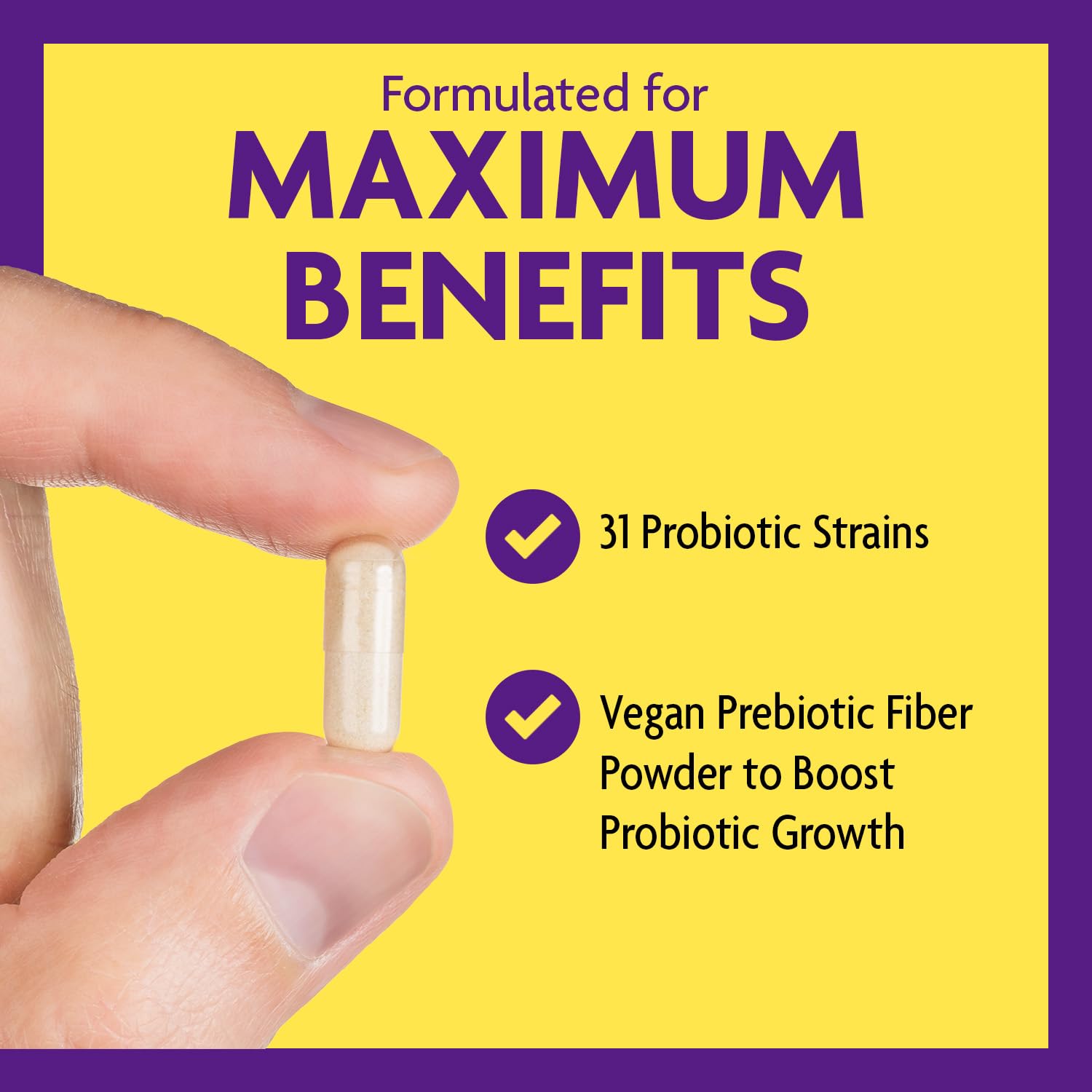 InnovixLabs Multi Strain Probiotics for Women & Men - Probiotic Supplement - 50 Billion CFU - Gut Health, Immune Support, Digestion, Lactobacillus Acidophilus, Prebiotics and Probiotics, 60 Capsules InnovixLabsAu supplements