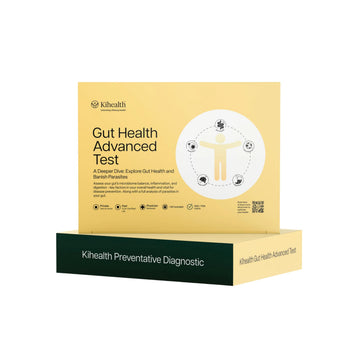 KiHealth – Gut Health Advanced Test – Comprehensive Stool Test for Microbiome, Digestion, & Inflammation – at-Home Kit KihealthAu supplements