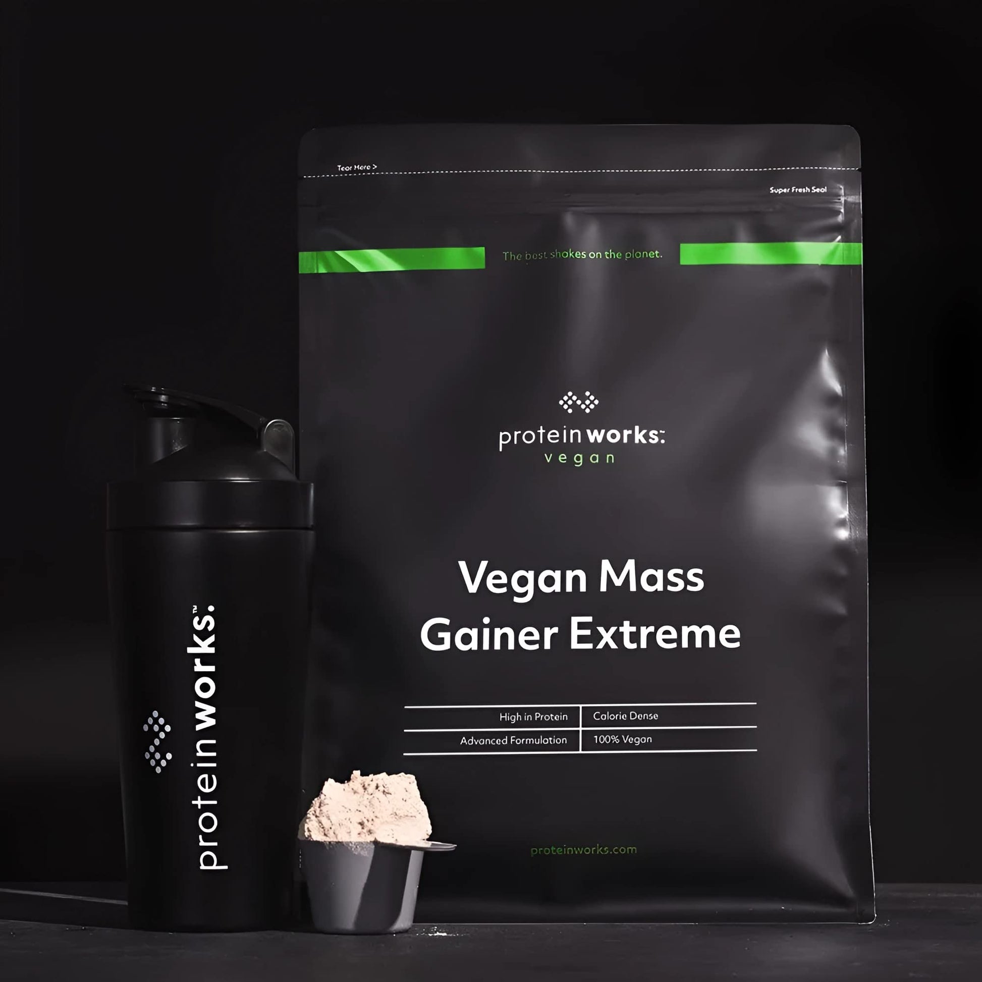 Protein Works - Vegan Mass Gainer Extreme | High Calorie Protein Powder | Weight Gainer Protein WorksAu supplements