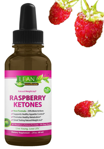 Weight Loss Perfect Keto Raspberry Ketone Drops, Appetite Suppressant Fat Burner LEAN NutraceuticalsUS supplements