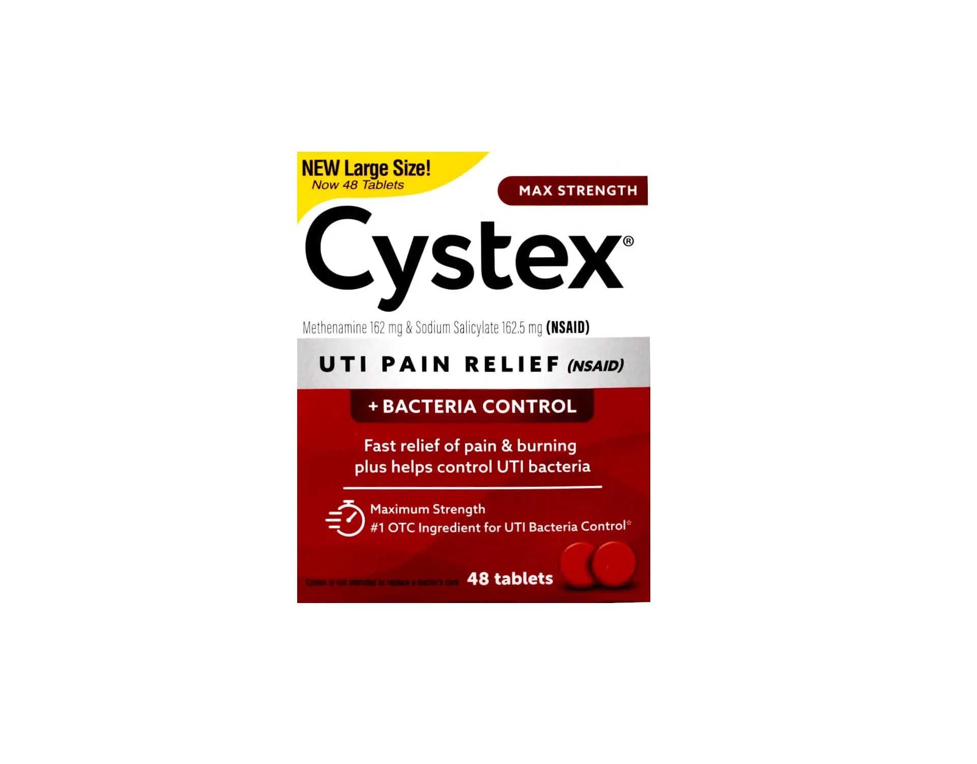 Cystex Plus Urinary Pain Relief Tablets 40 ea (Packs of 2) CystexAu supplements