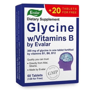 Glycine Forte Evalar 60 Tabs EvalarAu supplements