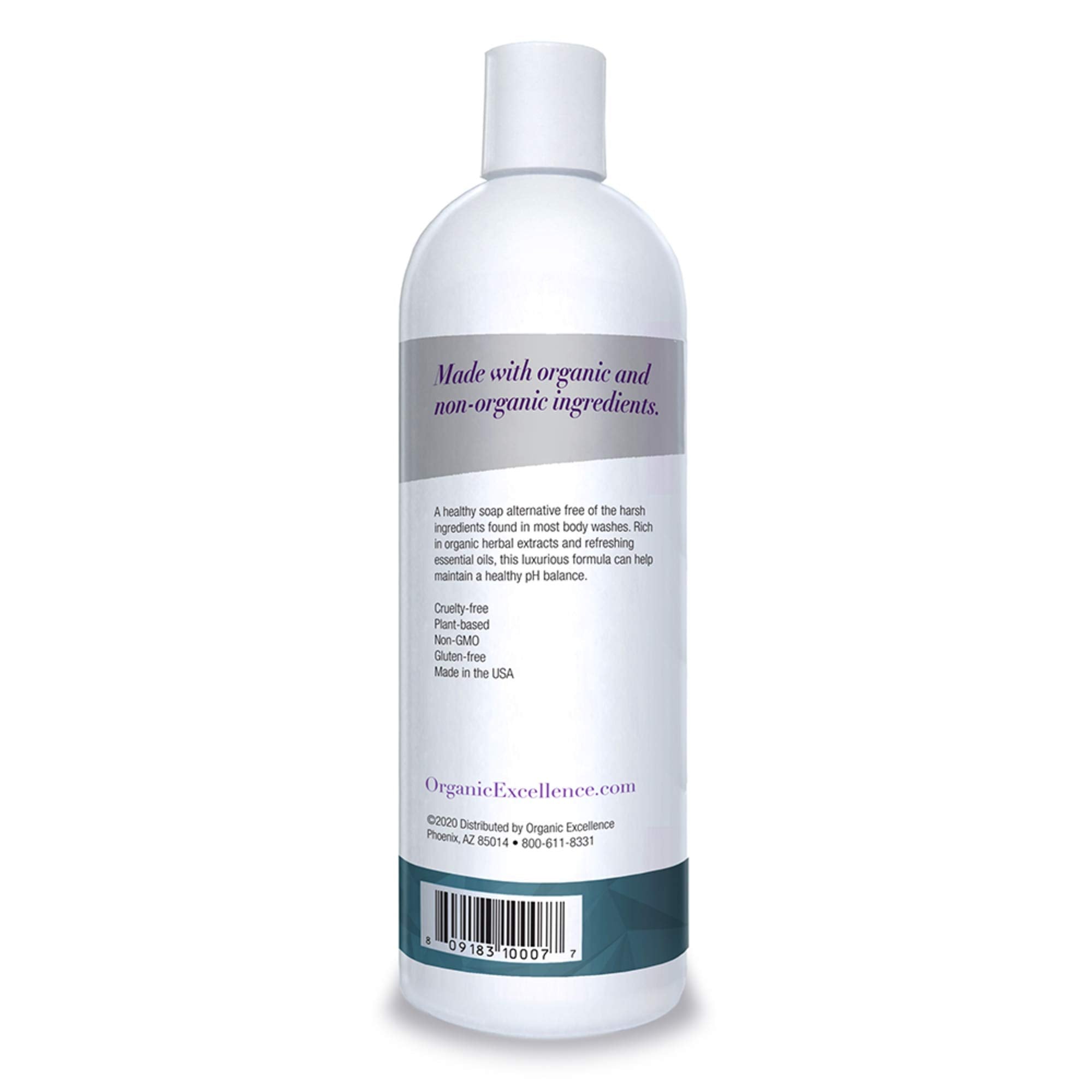 Organic Excellence Spearmint Body Wash For All Skin Types - Natural Soap Alternative - Sulphate and Paraben Free Organic ExcellenceAu supplements