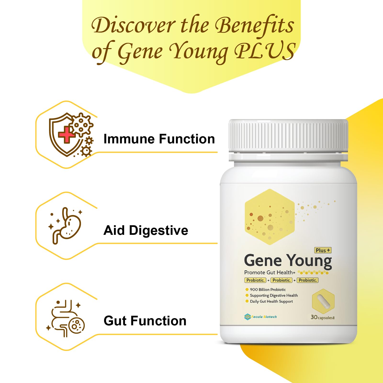Fecula Biotech Superfood Resistant Starch,Prebiotics Supplement,Bifidobacterium longum Fecula BiotechUS supplements