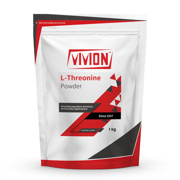 Vivion L-Threonine Powder 1000 Grams - Amino Acid Powdered for Manufacturing Muscle Recovery, Immune & Gut Health Tablet Capsule Formulations - 1 kg (2.2 lb) VivionAu supplements