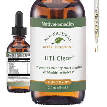 Native Remedies UTI-Clear for Urinary Tract and Bladder Health, 59 ml Native RemediesAu supplements