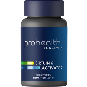 ProHealth Sirtuin 6 Activator | 60 Capsules | Fucoidan-Rich Seaweed Extract to Activate SIRT6 for Longevity, DNA & Cellular Support | Triple Lab-Tested, GMP-Manufactured in USA ProHealthAu supplements