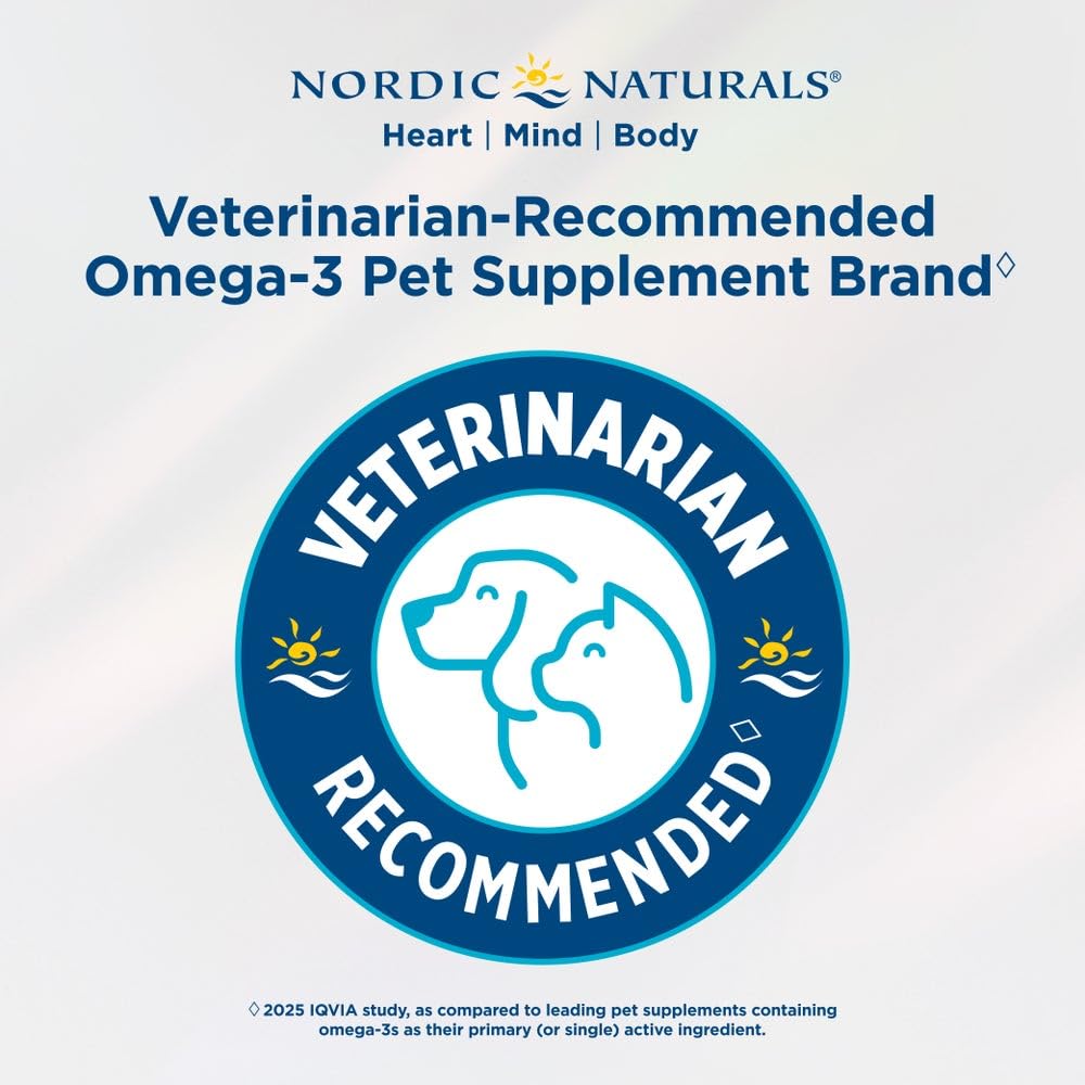 Nordic Naturals Pet Digestive Support with Probiotics, Pork Bone Broth Flavor - 30 Soft Chews - Nutritional Supplement for a Healthy Digestive System and GI Support - 30 Non-GMO Chews Nordic NaturalsAu supplements