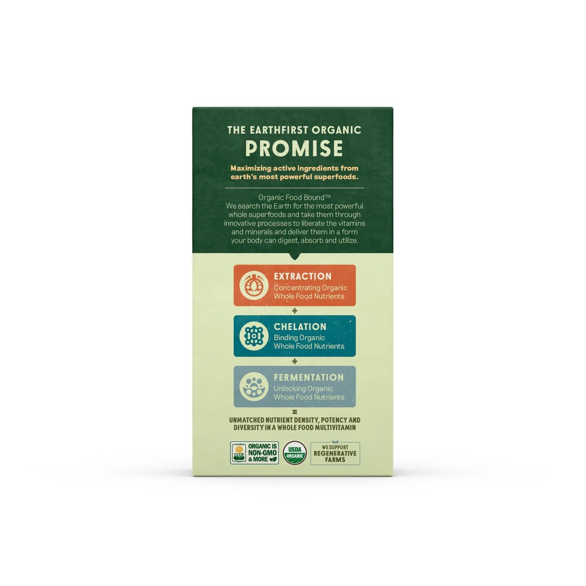 EarthFirst Organic Men’s Multi Once Daily, Whole-Food Multivitamin with 19 Vitamins & Minerals for Energy, Heart, Bone Strength EarthFirst OrganicAu supplements