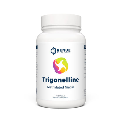 Renue By Science Trigonelline | High Strength Trigonelline TRG Methylated Niacin - 250mg Trigonilline Supplement Capsules | Non-GMO | Made in The USA & Third-Party Tested Renue By ScienceUS supplements