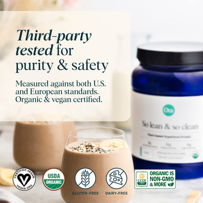 Ora Organic Protein Powder - 21g Plant-Based Protein for Women and Men Pre-Workout Ora OrganicUS supplements