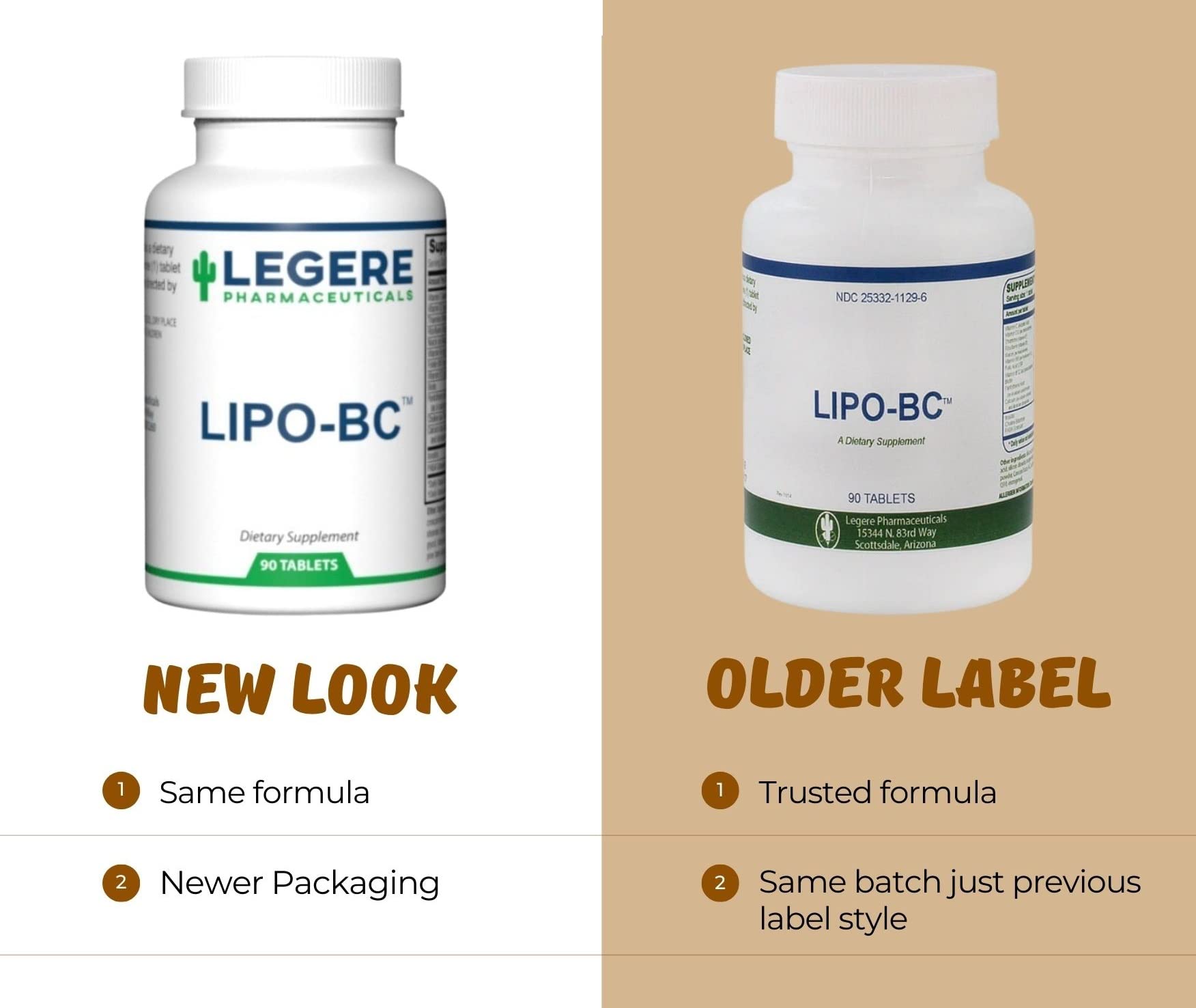 Lipo Bc (90 Tabs) Legere PharmaceuticalsUS supplements