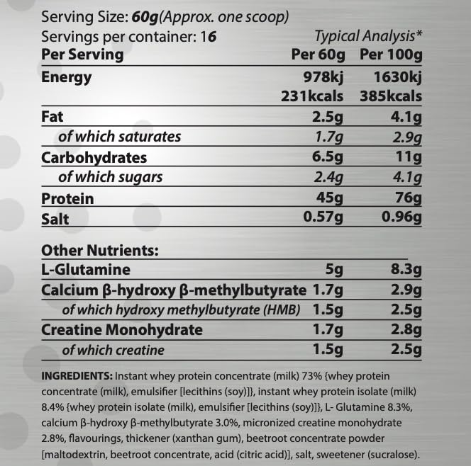 All in One Whey Fuel Your Strength All-in-One Muscle Builder Whey Protein Shake, with 45g Protein Elite GainzUS supplements