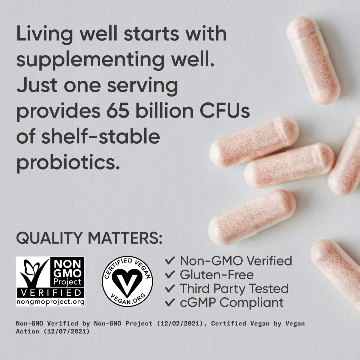 Sports Research Women's Probiotics with Prebiotics, 65 Billion CFU - Vegan Capsules for Gut Health & Digestive Support, Probiotics for Women with Cranberry - Non-GMO Verified & Gluten Free - 30 Count Sports ResearchAu supplements