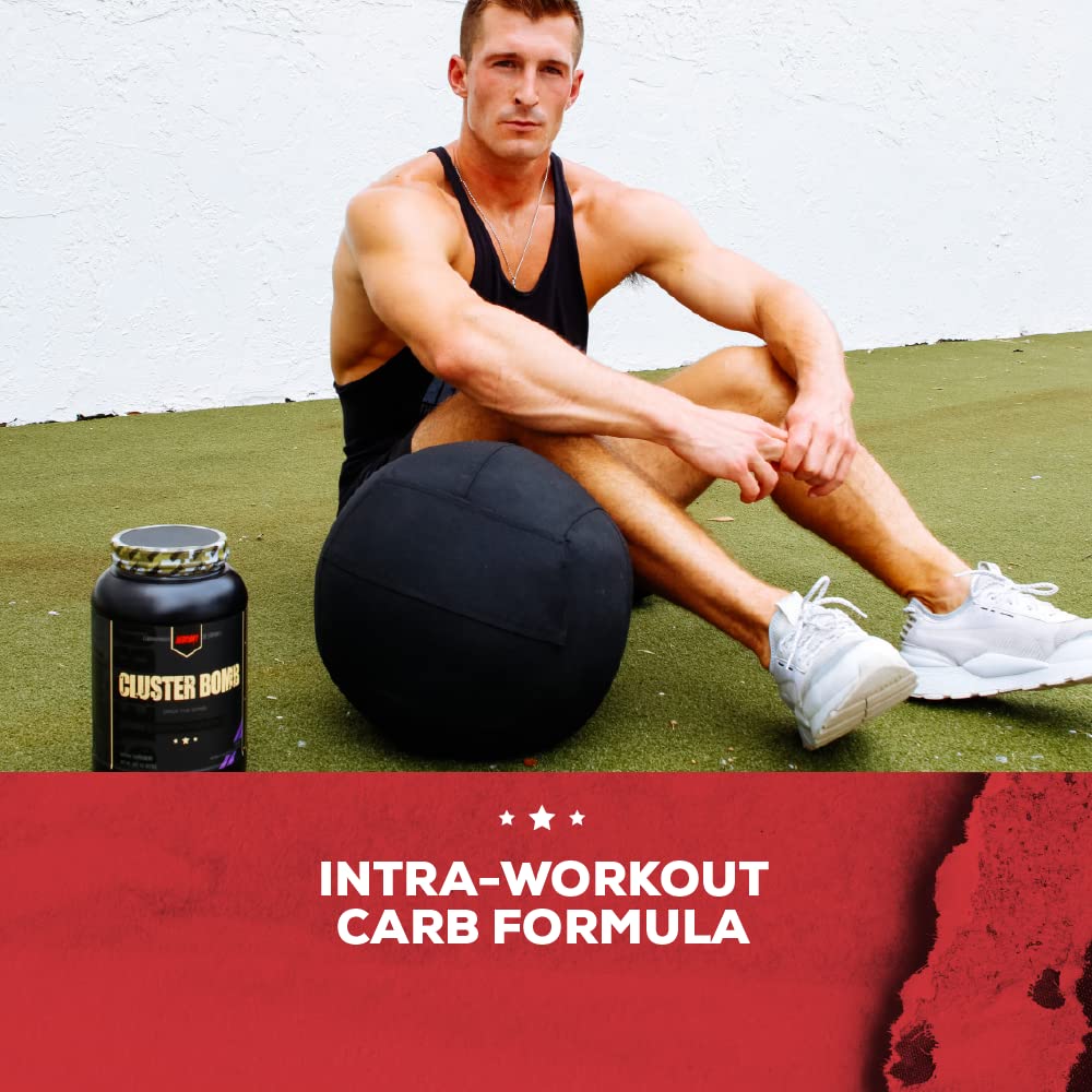 REDCON1 Cluster Bomb, Unflavored - Intra/Post Workout Carbs - Gluten Free + Vegan Cluster REDCON1Au supplements