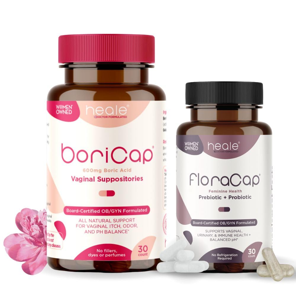 BoriCap and FloraCap BV Blasting Bundle for Balanced pH BoriCapAu supplements