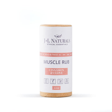 J&L Naturals Muscle Rub | Cream for Achy + Sore Muscles, Joints, Back, Knees, Shoulders | Soothing & Nourishing | Vegan, Sustainable, Cruelty Free, Natural, Made in US (1-Pack) J&L NaturalsAu supplements