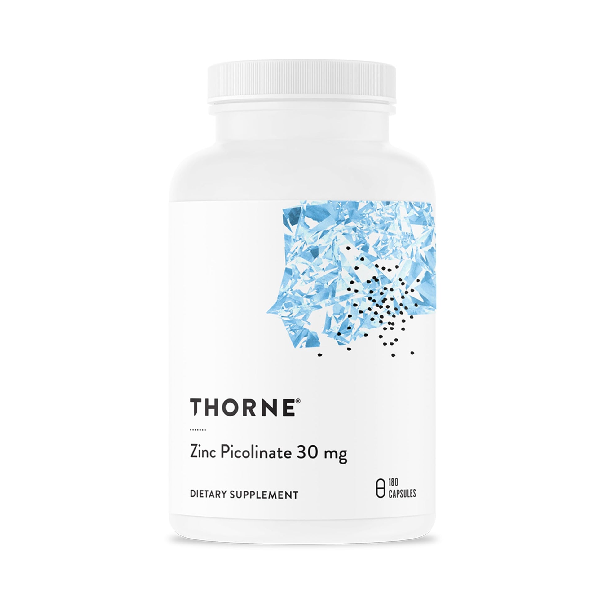 Thorne Research - Zinc Picolinate 30 mg - Well-Absorbed Zinc Supplement for Growth and Immune Function - 180 Capsules THORNEAu supplements