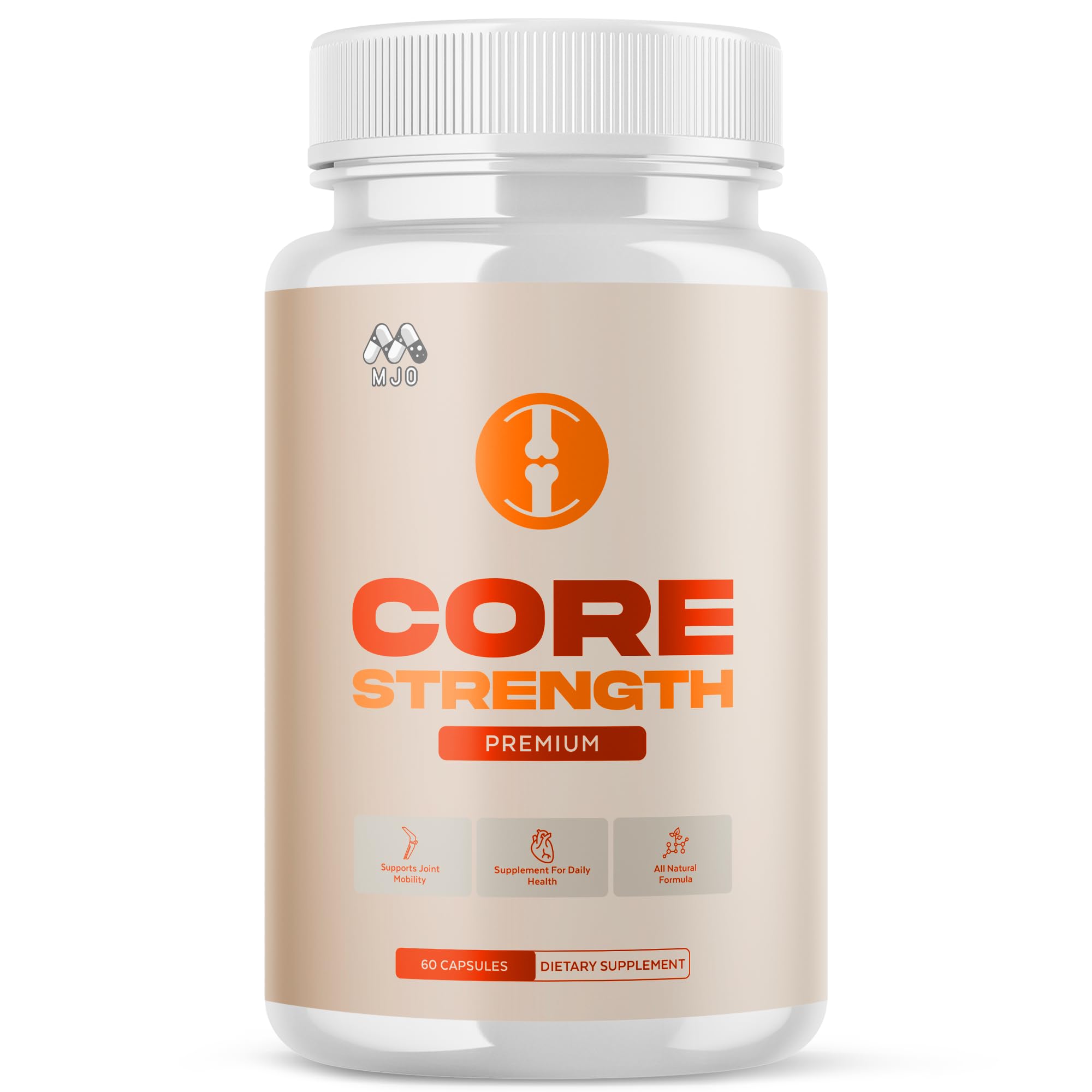 Core Strength Joint Support Capsules, Official Core Strength Supplement Pills with All Natural Ingredients, Advanced Overall Health and Wellness Support with Max Strength Multivitamins (60 Capsules) MJOAu supplements