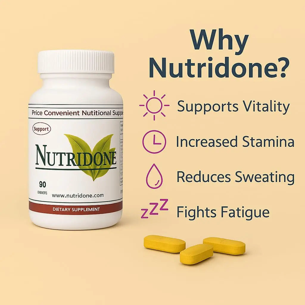 Nutridone is a Powerful Multivitamin Supplement to Fight Fatigue, Promote Regularity, Support Mood, Promote Healthy Immune Function Covenant Nutritional SupplementsAu supplements