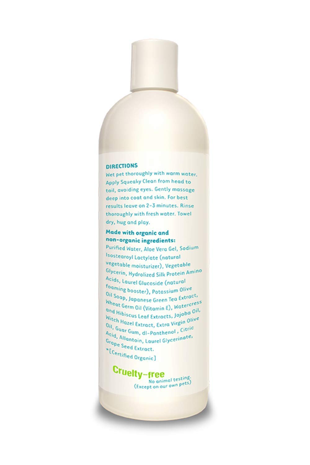 Organic Excellence Mild Dog Shampoo, Great for All Pets: Dogs, Puppies, Cats, Horses, Formulated for Sensitive Skin, Made with Aloe and Nourishing Botanicals - 16oz Organic ExcellenceAu supplements