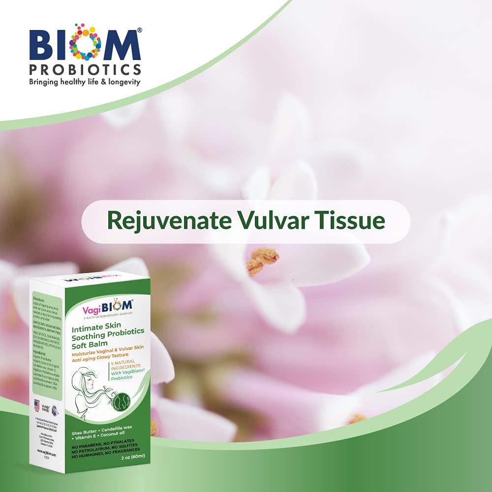 Intimate Skin Soothing Probiotics Soft Balm SheaButter with VagiBiom Lactobacillus crispatus Biom ProbioticsAu supplements