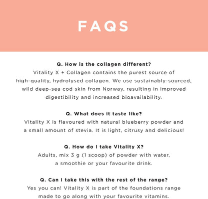 JSHealth Vitamins Vitality X + Collagen - Beauty Powder Supplement with Vitamins C & E JSHealthUS supplements